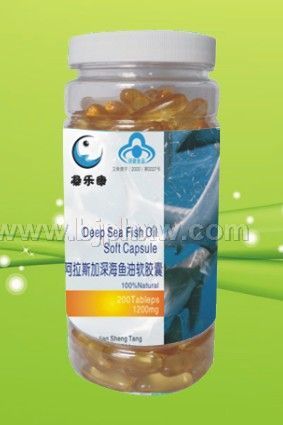 深海鱼油软胶囊1000mg*200粒——会销保健品招商