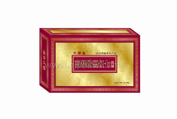 京都纳豆红七胶囊——会销保健品招商