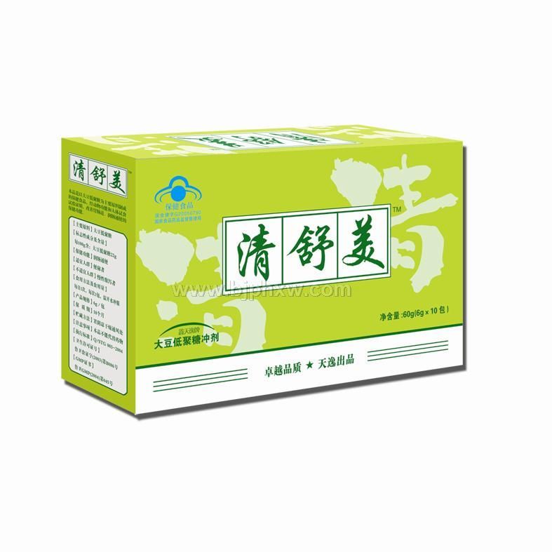 清舒美牌大豆低聚糖冲剂——会销保健品招商