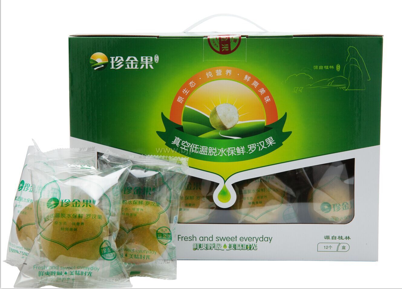 真空脱水罗汉果大礼盒装——会销保健品招商