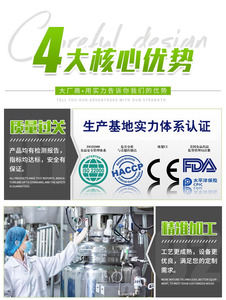 大健康食品贴牌定制加工，全程扶植，让您的产品从概念到市场