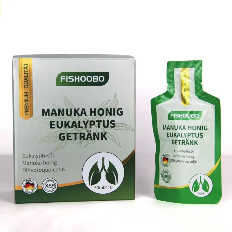 原装进口体感快麦卢卡蜂蜜桉叶饮可大包可贴牌