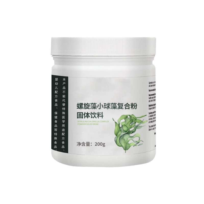 螺旋藻小球藻复合粉固体饮料