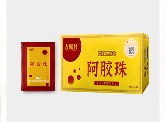 阿胶珠.中药饮片