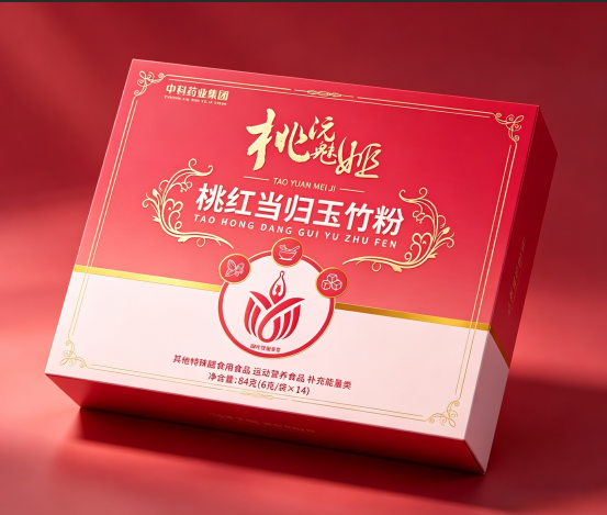 桃红当归玉竹粉